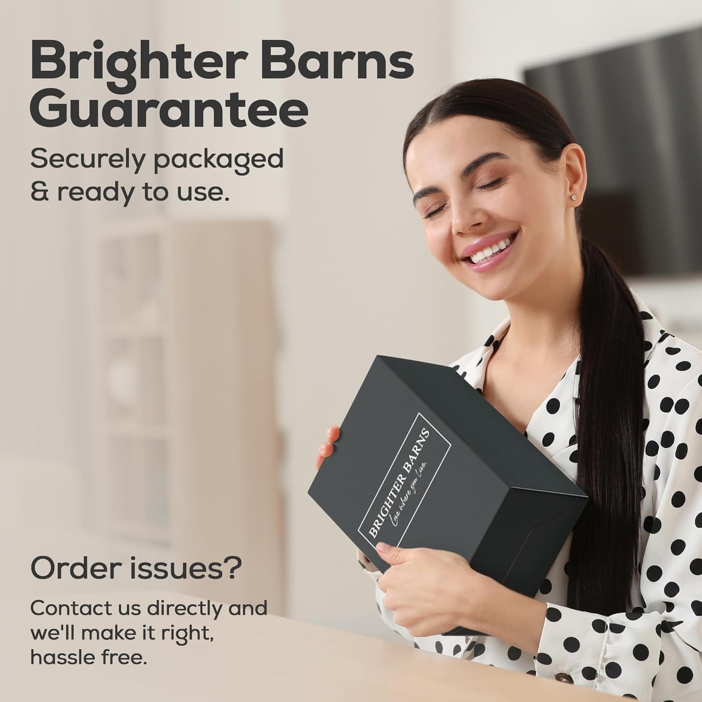 Amber Glass Hand and Dish Soap Dispenser Set by Brighter Barns - Kitchen Soap Dispenser Set with Tray for Kitchen, Airbnb, Vacation Rental or Restaurant - Modern Kitchen Decor & Accessories (Amber)