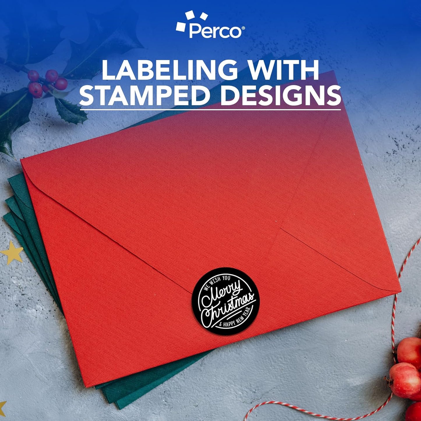 Perco Black 3-Inch Perforated Circle Dot Sticker Labels — 10 Rolls, 5,000 Round Stickers — with Permanent Adhesive for Moving Boxes, Sale Signage, Displays, Status Messaging—Made in USA