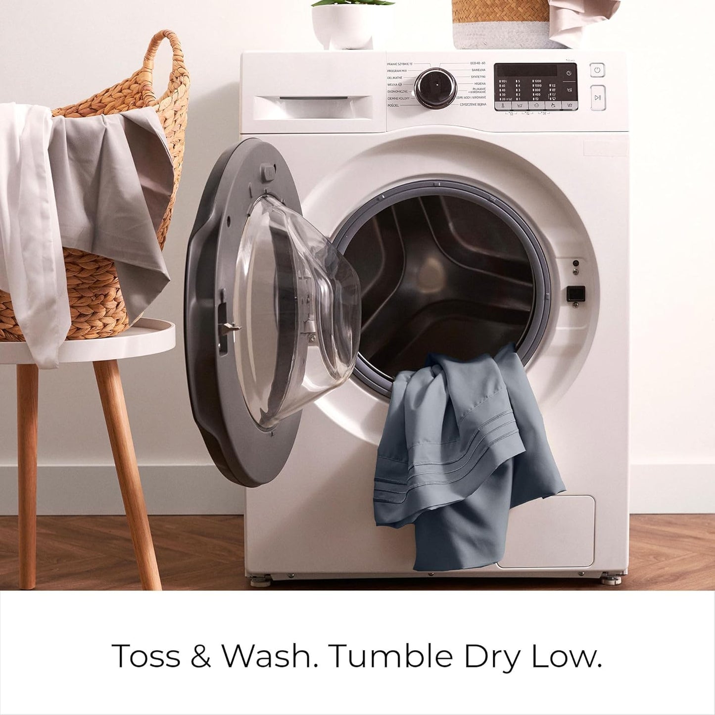 Mellanni Twin Sheets Set - 3 PC Iconic Collection Bedding - Hotel Luxury, Extra Soft, Cooling Bed Sheets - Wrinkle, Fade, Stain Resistant (Twin, Mineral Gray)