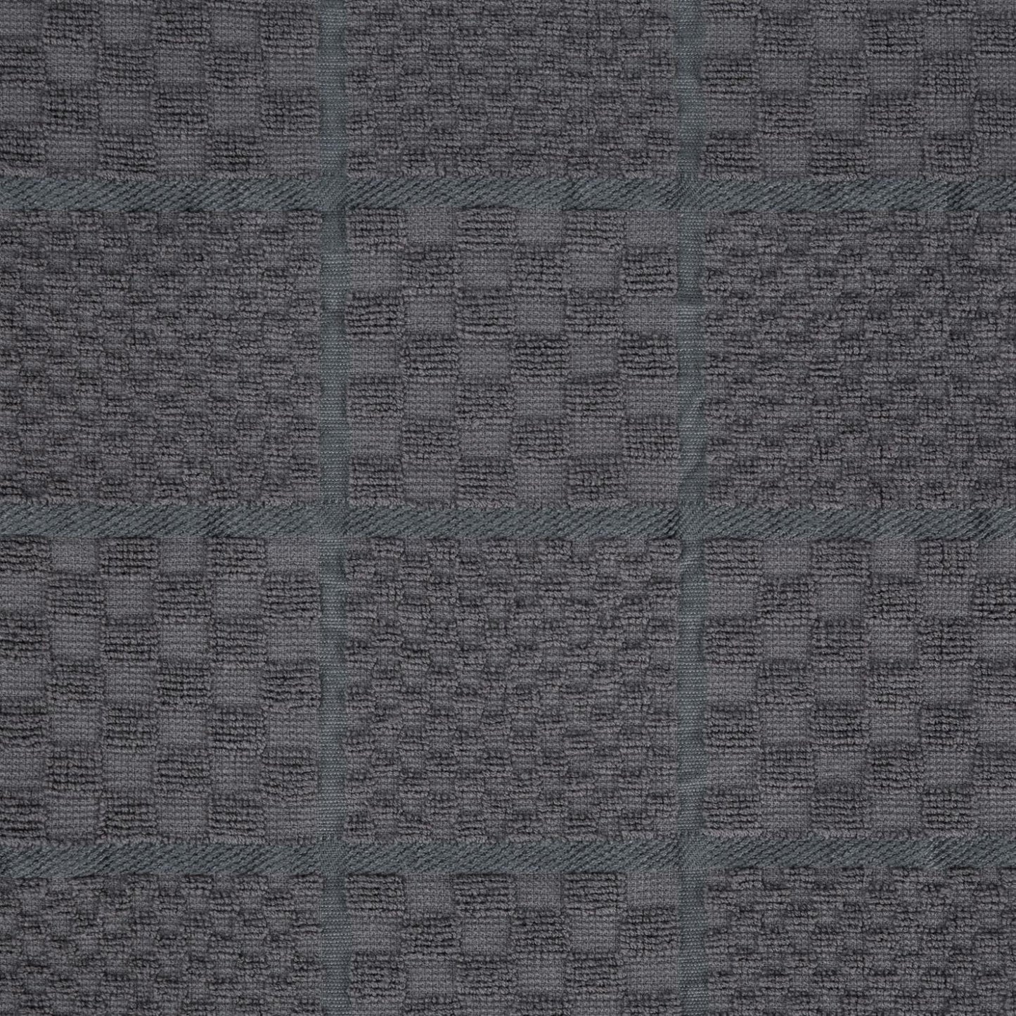 KitchenAid Quilted Cotton Terry Cloth Oven Mitt, Pot Holder Heat Resistant, 16"x26", 7"x13" & 7"x10", Charcoal Grey