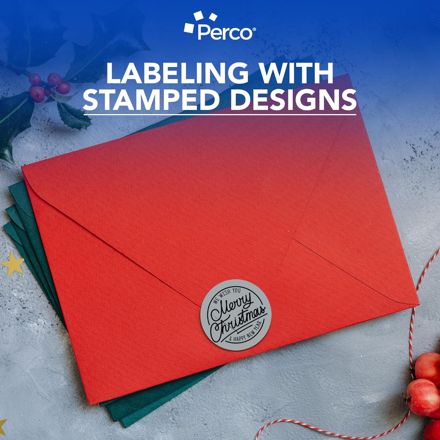 Perco Grey 3-Inch Perforated Circle Dot Sticker Labels — 10 Rolls, 5,000 Round Stickers — with Permanent Adhesive for Moving Boxes, Sale Signage, Displays, Status Messaging—Made in USA