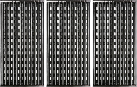 Grill Grates for Charbroil Performance Tru-Infrared 3 Burner 463370719 463371116 463280019 463371716 463633316 Porcelain-Enameled Cooking Grid Replacement for CharBroil G460-0500-W1 Emitter Plates