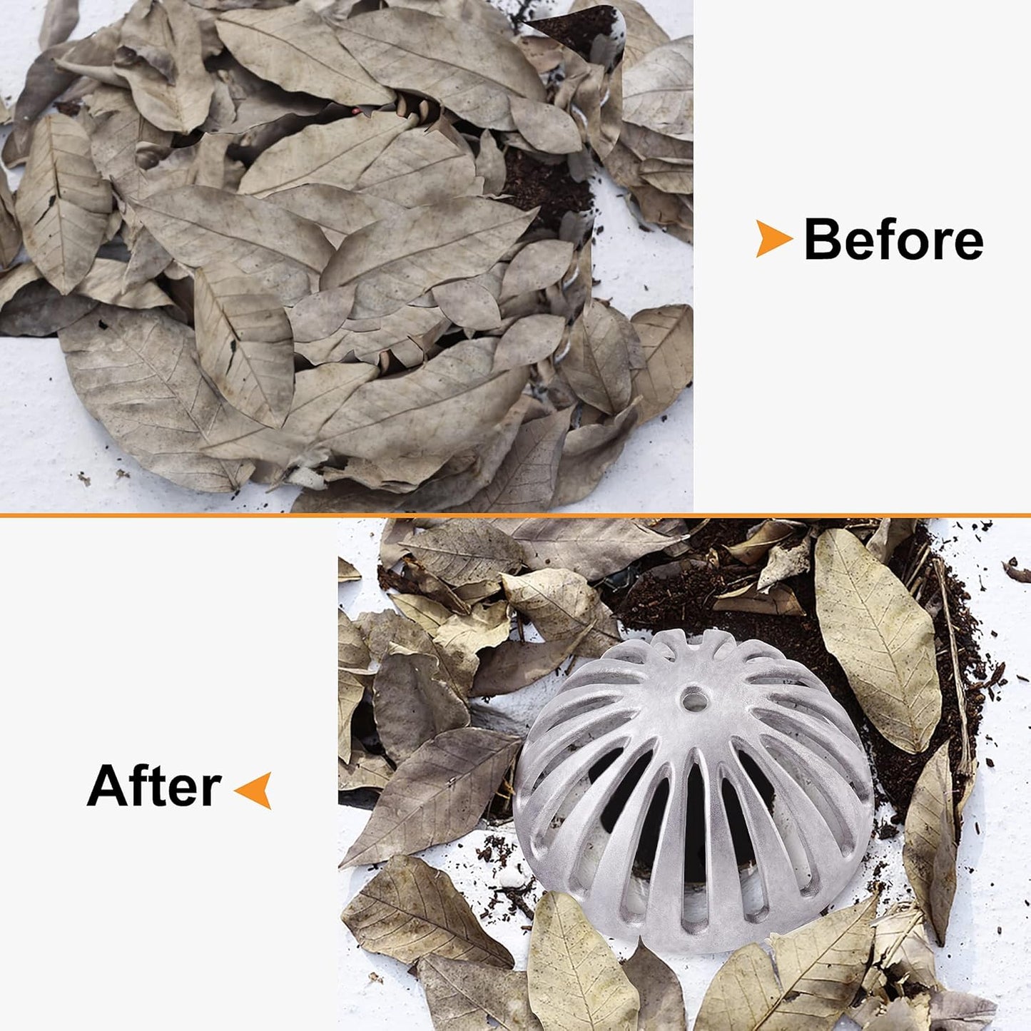 Floor Sink Strainer, Floor Drain Strainer, Heavy Duty Aluminum Dome Drain Cover, Floor Drain Cover for Restaurant, Home, Garden, Kitchen, Bar, Buffet or Food Service 5-1/2" W x 2-1/4"H(5PCS)