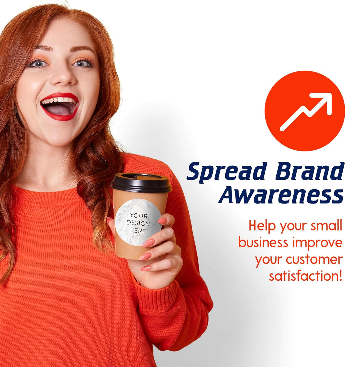 100 Custom Vinyl Stickers - Upload Your own Image, Text, Design, Logo - Personalized Logo Labels for Handmade, Packaging, Bottle, Jars, Candle, Brand Stickers (Silver Marble, 3x3)