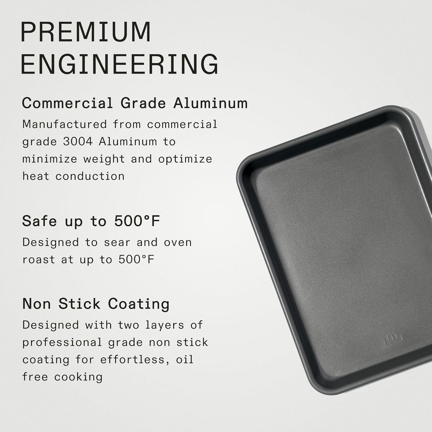 Made In Cookware - Quarter Non Stick Sheet Pan - 3004 Aluminum - Professional Bakeware