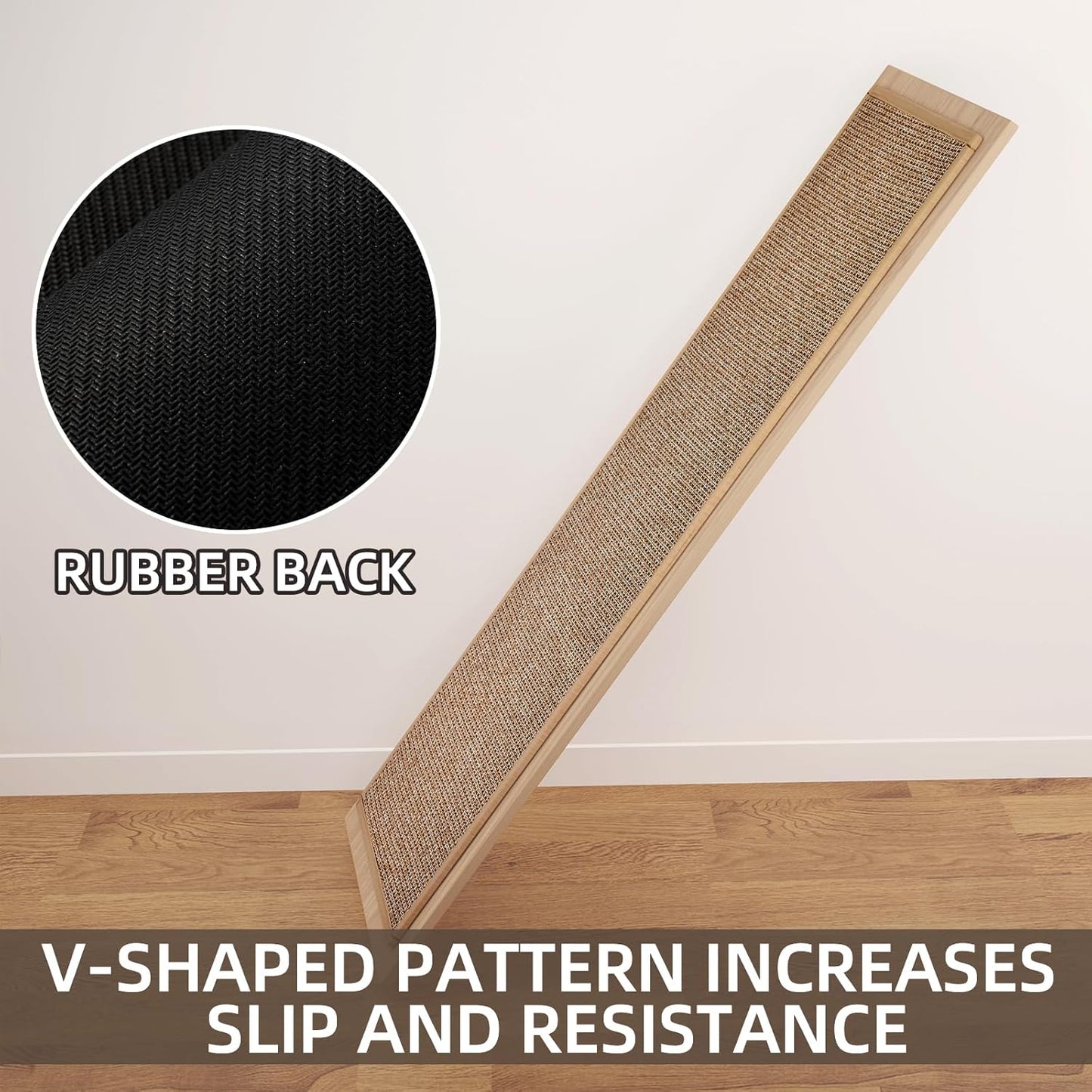 Kitchen Mat Set of 2 PCS, Cushioned Non Slip Rugs for Kitchen Floor, Absorbent Runner Comfort Standing Mats Washable for Kitchen, Office, Home,(Brown, 17.3"x47"+17.3"x71")