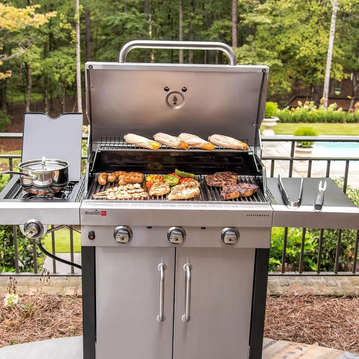 18 7/16" Stamped Stainless Steel Replacement Emitter for Charbroil Commercial Tru-Infrared Prior to 2015 463246909 463241013 463243911 463241313 463241314 463247109 (3-Pack)