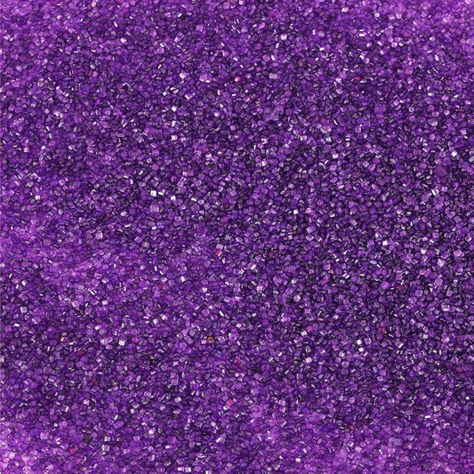 Kasvan Purple Sanding Sugar Sprinkles - Edible Sugar Crystals, Baking Cake Decorations, Ice Cream Toppings cupcake Decorating, Wedding Party Chirstmas Supplies, 85g/3.2oz