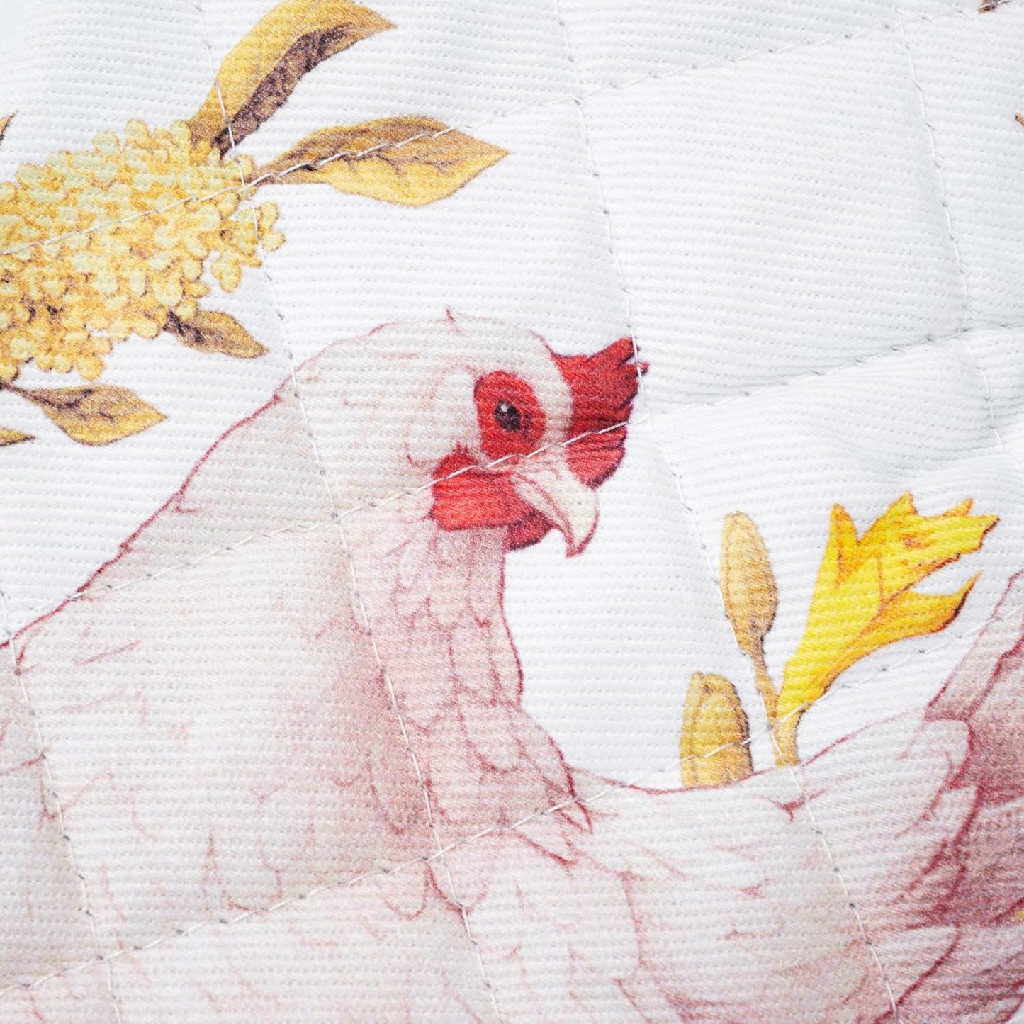 Chicken & Bee Farm Fresh Floral Oven Mitts