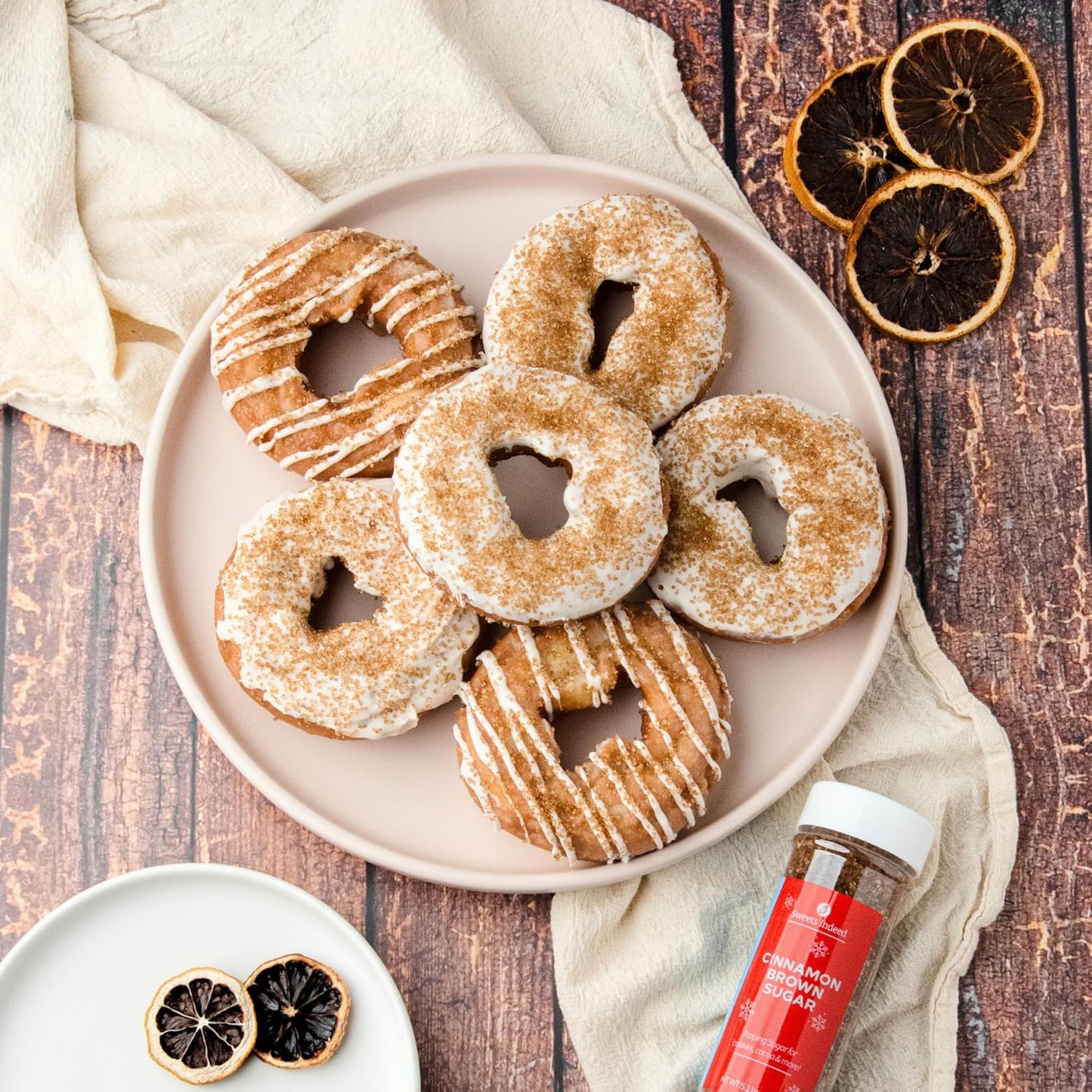 Sweets Indeed Sprinkles, Edible Sprinkle Sugar Mix, Perfect for Cake Decorations, Baking, Ice Cream, Cookies, Cupcake Topper (Cinnamon Brown Sugar)